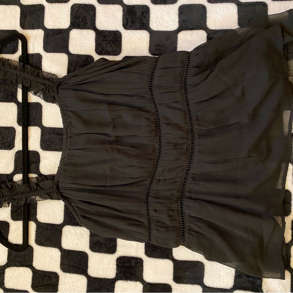 Elegant Black Women's Top